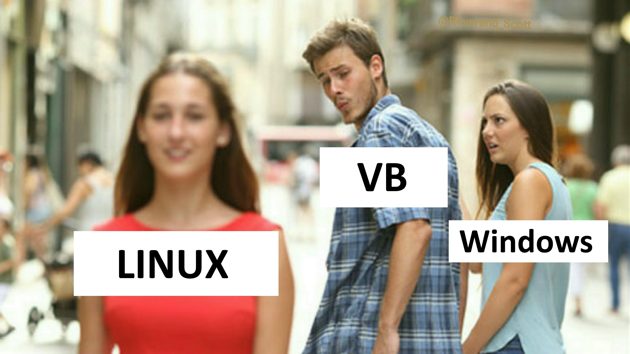 VB Linux Windows